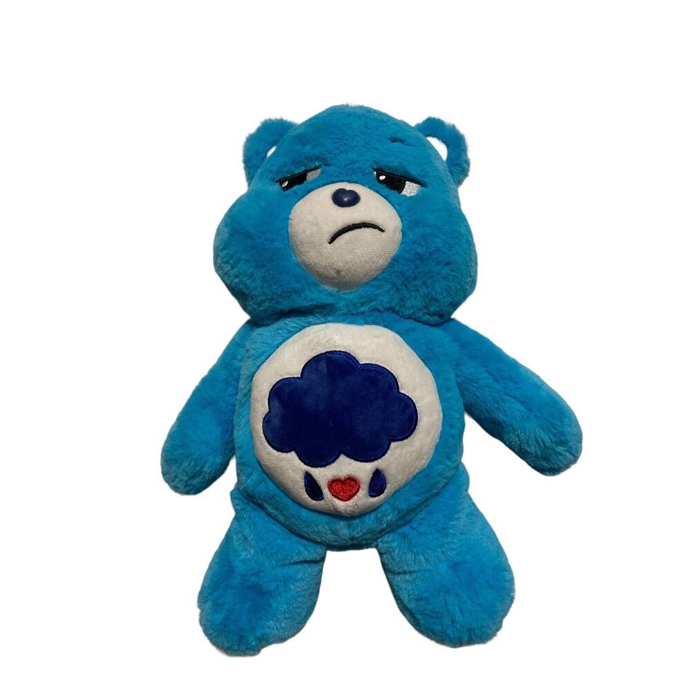 CARE BEARS Blue 13” Medium Grumpy Bear Plush Soft‎ Huggable Bear 2020 Carebear